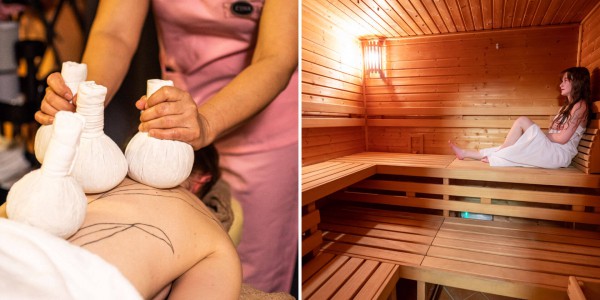Massage and sauna