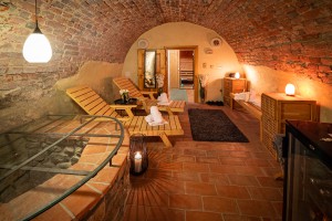 Masáže a sauna
